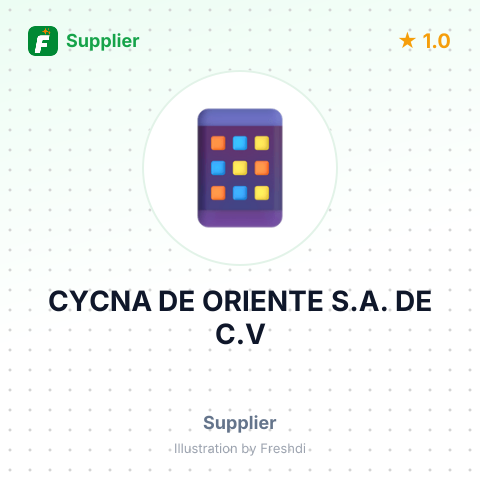 CYCNA DE ORIENTE S.A. DE C.V – summary card, no photo uploaded yet