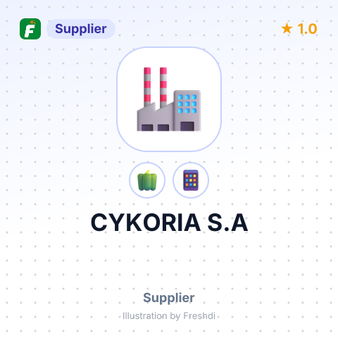 CYKORIA S.A – summary card, no photo uploaded yet