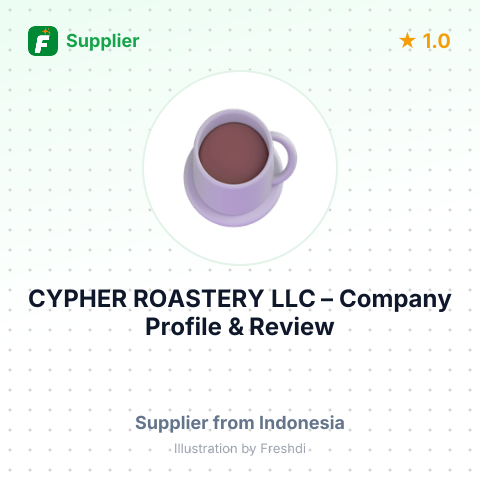 CYPHER ROASTERY LLC – summary card, no photo uploaded yet