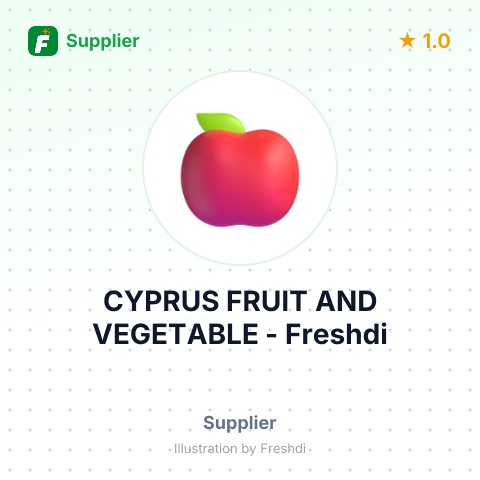 CYPRUS FRUIT AND VEGETABLE – summary card, no photo uploaded yet