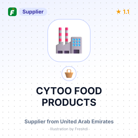 CYTOO FOOD PRODUCTS – summary card, no photo uploaded yet