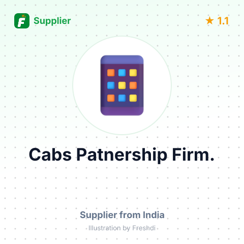 Cabs Patnership Firm.  – summary card, no photo uploaded yet