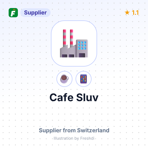 Cafe Sluv  – summary card, no photo uploaded yet