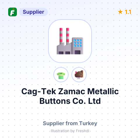 Cag-Tek Zamac Metallic Buttons Co. Ltd – summary card, no photo uploaded yet