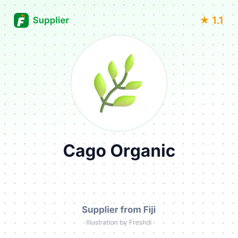 Cago Organic  – summary card, no photo uploaded yet