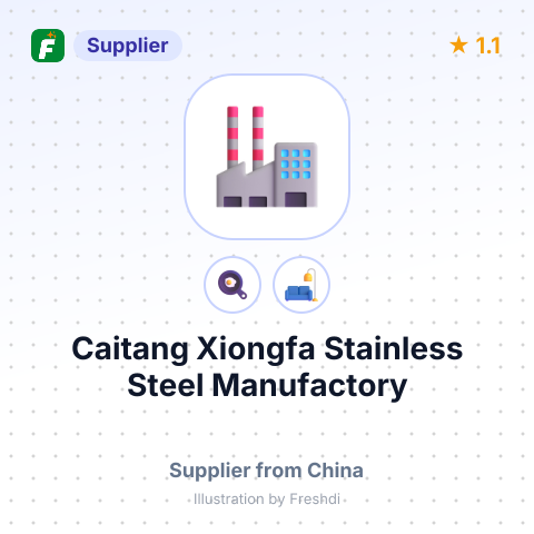 Caitang Xiongfa Stainless Steel Manufactory – summary card, no photo uploaded yet