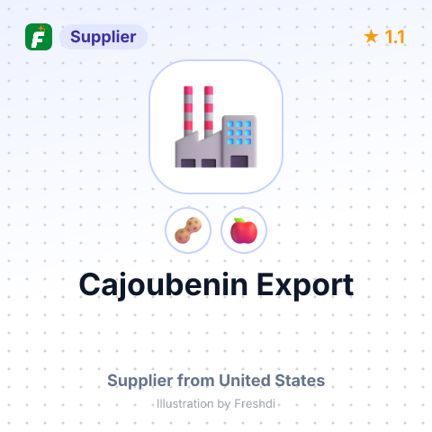Cajoubenin Export  – summary card, no photo uploaded yet