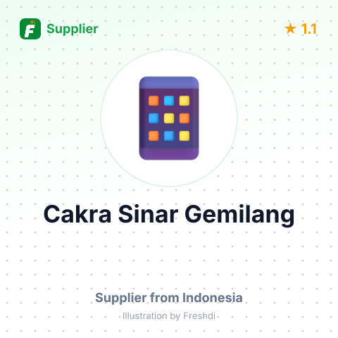 Cakra Sinar Gemilang  – summary card, no photo uploaded yet