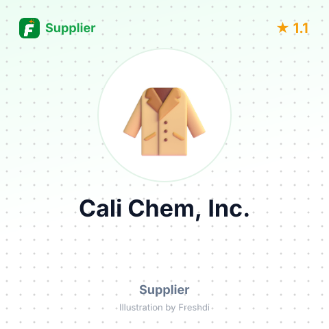 Cali Chem, Inc. – summary card, no photo uploaded yet