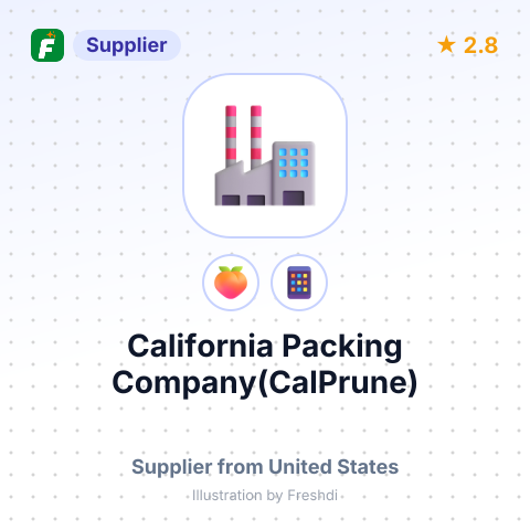 California Packing Company(CalPrune) – summary card, no photo uploaded yet