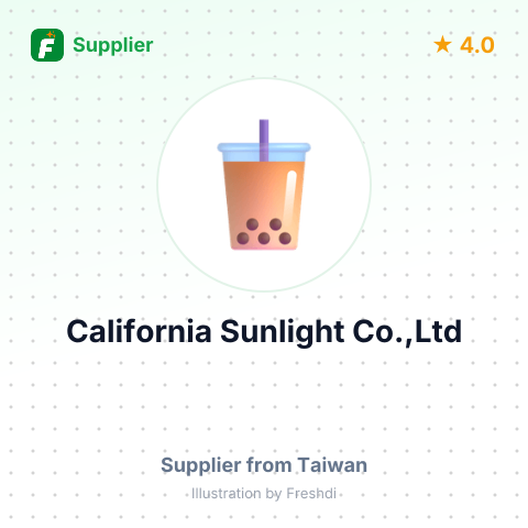 California Sunlight Co.,Ltd – summary card, no photo uploaded yet