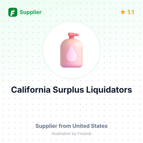 California Surplus Liquidators – summary card, no photo uploaded yet