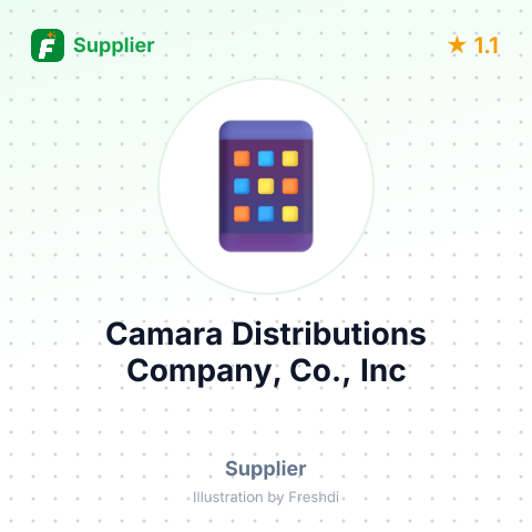 Camara Distributions Company, Co., Inc – summary card, no photo uploaded yet