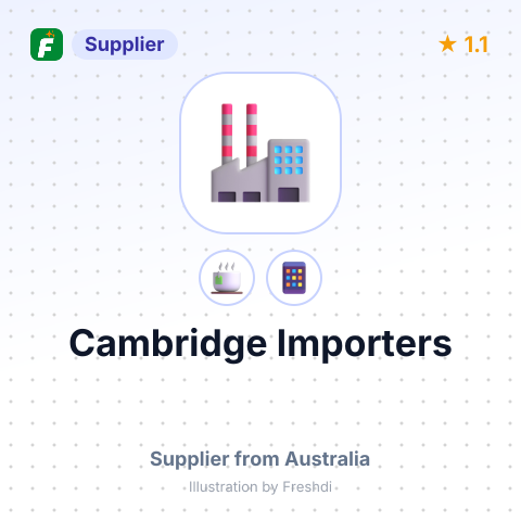 Cambridge Importers  – summary card, no photo uploaded yet