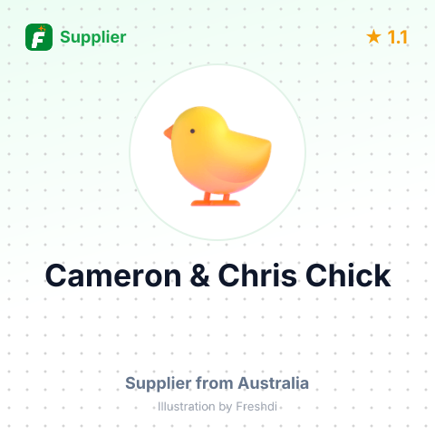 Cameron & Chris Chick  – summary card, no photo uploaded yet