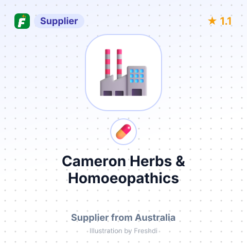 Cameron Herbs & Homoeopathics – summary card, no photo uploaded yet