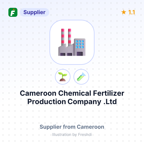 Cameroon Chemical Fertilizer Production Company .Ltd – summary card, no photo uploaded yet