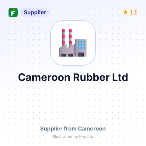 Cameroon Rubber Ltd – summary card, no photo uploaded yet