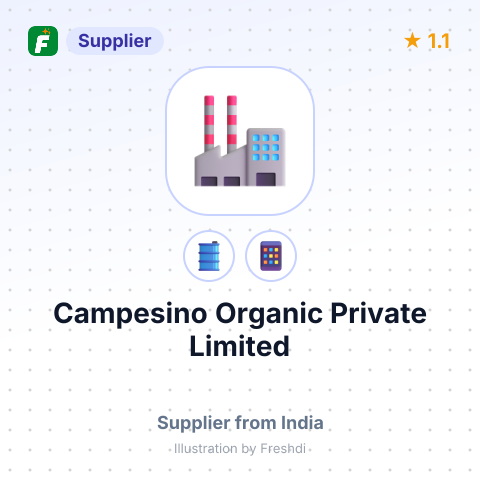Campesino Organic Private Limited  – summary card, no photo uploaded yet