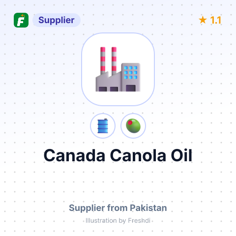 Canada Canola Oil  – summary card, no photo uploaded yet