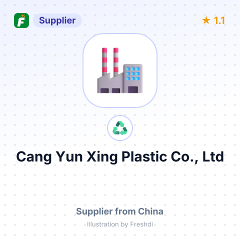 Cang Yun Xing Plastic Co., Ltd – summary card, no photo uploaded yet