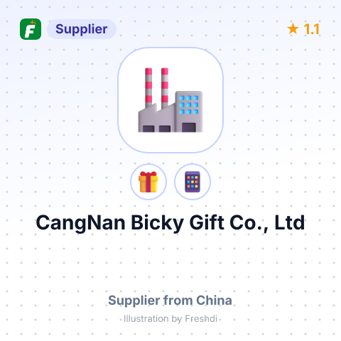 CangNan Bicky Gift Co., Ltd – summary card, no photo uploaded yet