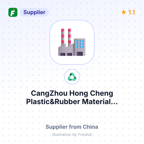 CangZhou Hong Cheng Plastic&Rubber Material... – summary card, no photo uploaded yet