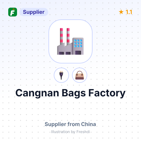 Cangnan Bags Factory – summary card, no photo uploaded yet