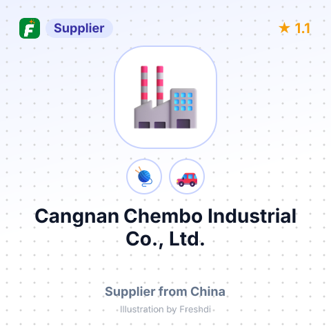 Cangnan Chembo Industrial Co., Ltd. – summary card, no photo uploaded yet