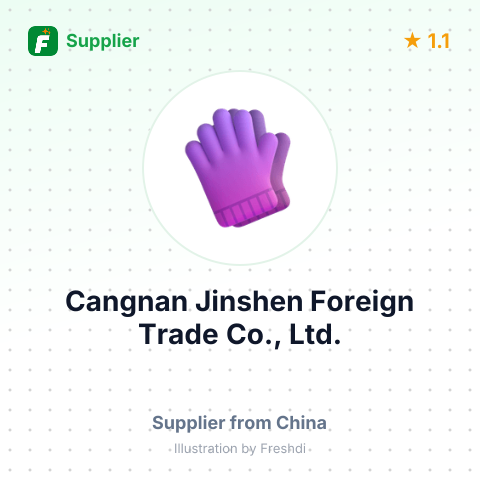 Cangnan Jinshen Foreign Trade Co., Ltd. – summary card, no photo uploaded yet
