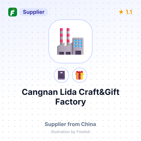 Cangnan Lida Craft&Gift Factory – summary card, no photo uploaded yet