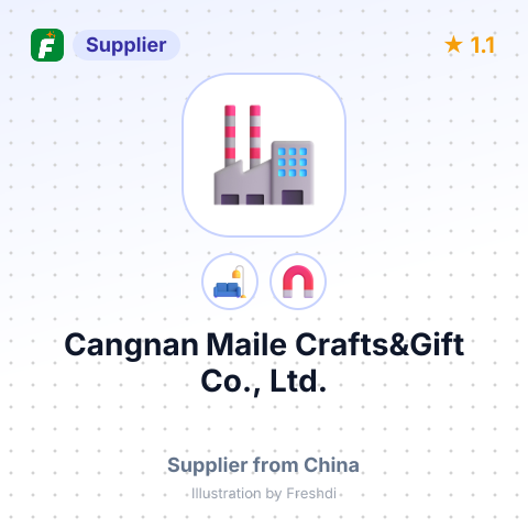 Cangnan Maile Crafts&Gift Co., Ltd. – summary card, no photo uploaded yet