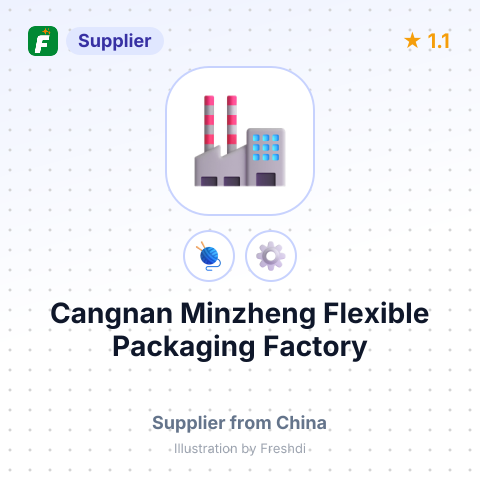Cangnan Minzheng Flexible Packaging Factory – summary card, no photo uploaded yet