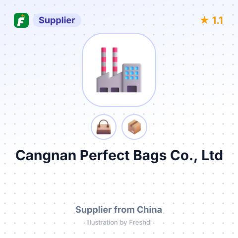 Cangnan Perfect Bags Co., Ltd – summary card, no photo uploaded yet