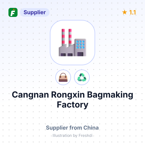 Cangnan Rongxin Bagmaking Factory – summary card, no photo uploaded yet