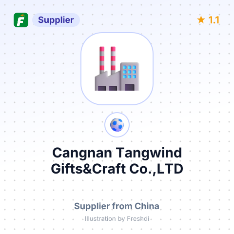 Cangnan Tangwind Gifts&Craft Co.,LTD – summary card, no photo uploaded yet