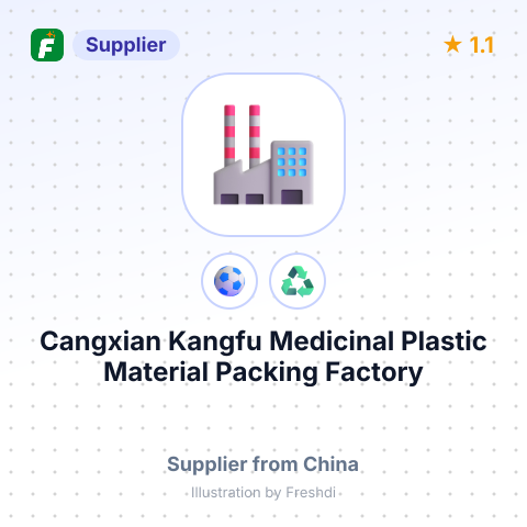 Cangxian Kangfu Medicinal Plastic Material Packing Factory – summary card, no photo uploaded yet