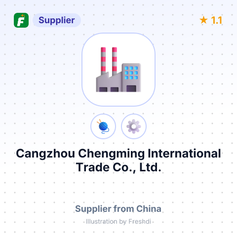 Cangzhou Chengming International Trade Co., Ltd. – summary card, no photo uploaded yet