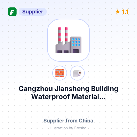 Cangzhou Jiansheng Building Waterproof Material... – summary card, no photo uploaded yet