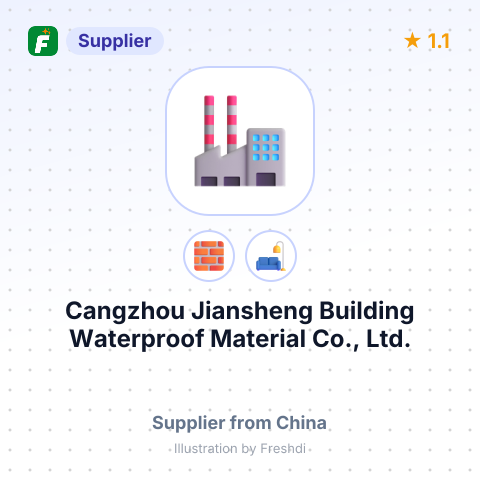 Cangzhou Jiansheng Building Waterproof Material Co., Ltd. – summary card, no photo uploaded yet