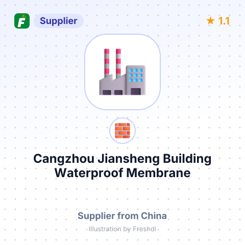 Cangzhou Jiansheng Building Waterproof Membrane – summary card, no photo uploaded yet