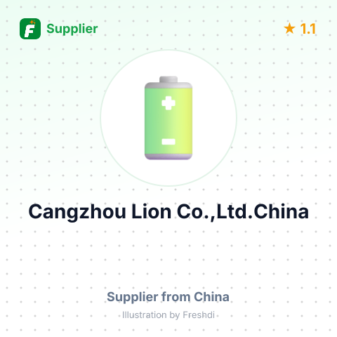 Cangzhou Lion Co.,Ltd.China – summary card, no photo uploaded yet