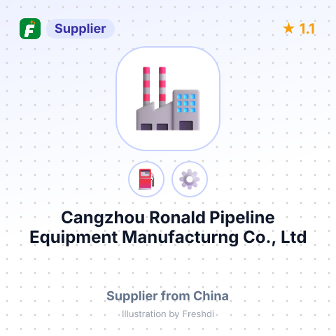 Cangzhou Ronald Pipeline Equipment Manufacturng Co., Ltd – summary card, no photo uploaded yet