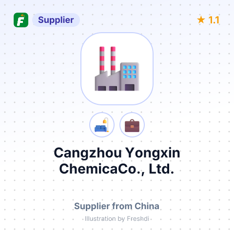 Cangzhou Yongxin ChemicaCo., Ltd. – summary card, no photo uploaded yet