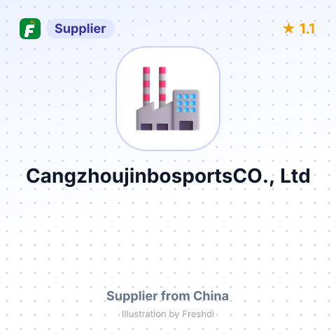 CangzhoujinbosportsCO., Ltd – summary card, no photo uploaded yet