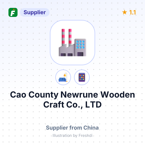 Cao County Newrune Wooden Craft Co., LTD – summary card, no photo uploaded yet
