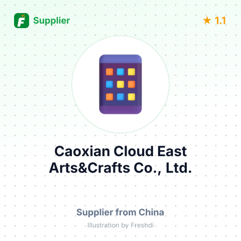 Caoxian Cloud East Arts&Crafts Co., Ltd. – summary card, no photo uploaded yet