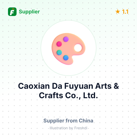 Caoxian Da Fuyuan Arts & Crafts Co., Ltd. – summary card, no photo uploaded yet