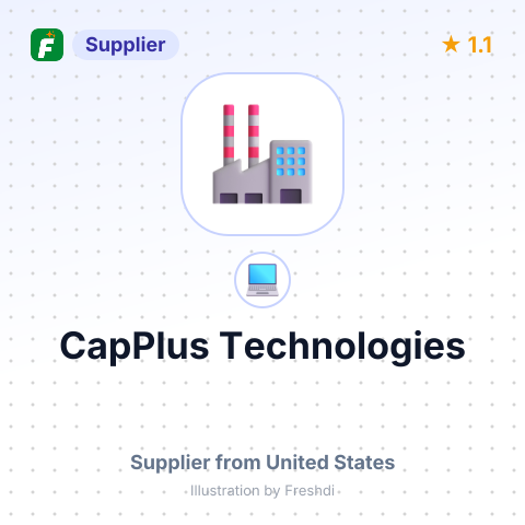 CapPlus Technologies – summary card, no photo uploaded yet