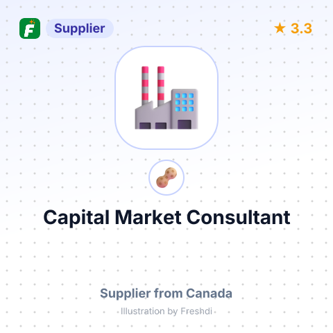 Capital Market Consultant  – summary card, no photo uploaded yet
